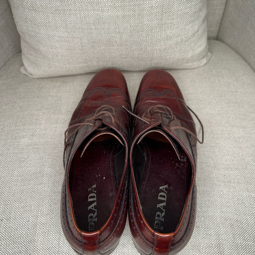 Prada brown shoes size 45 - Picture 3 of 4